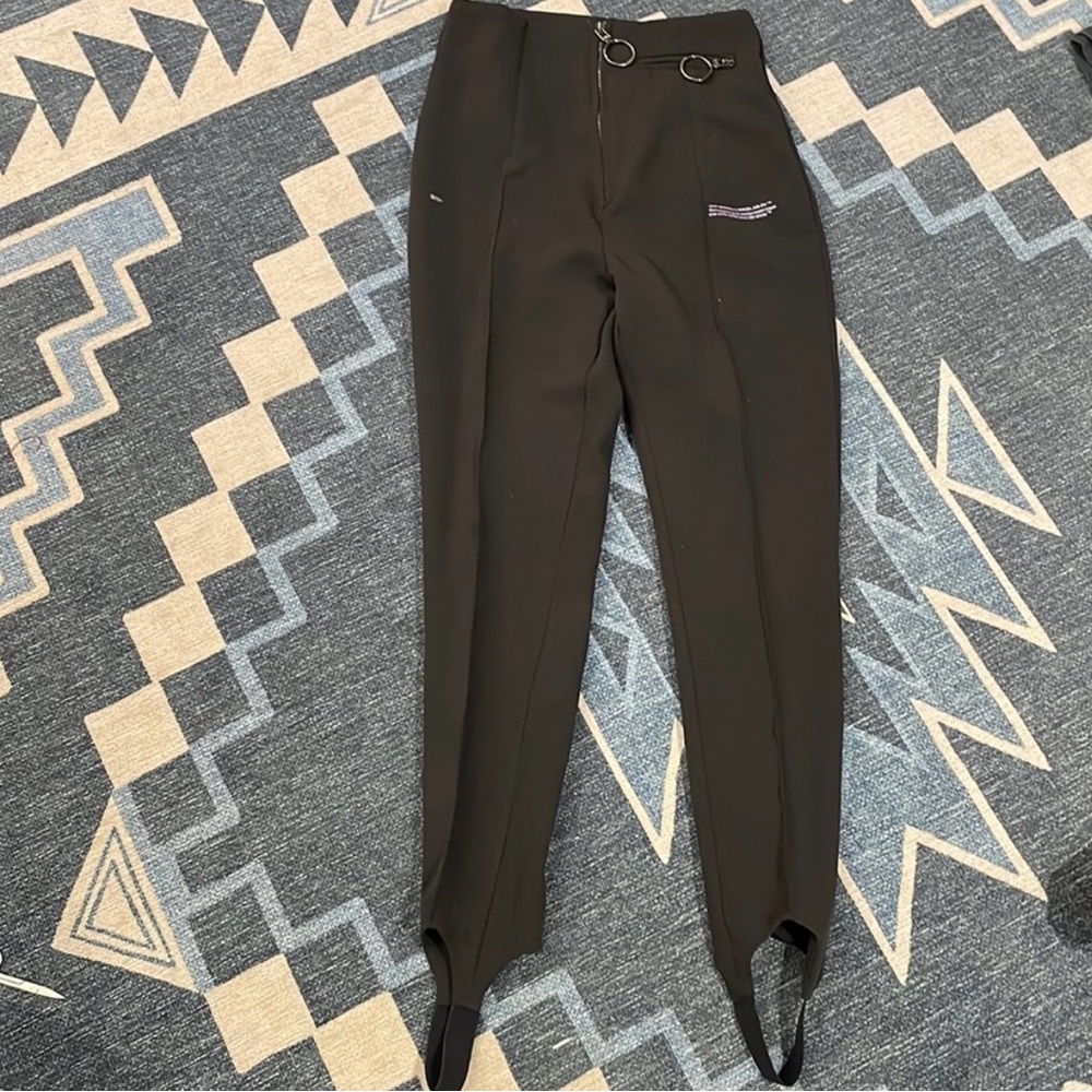 Off-white Black Stirrup Pants